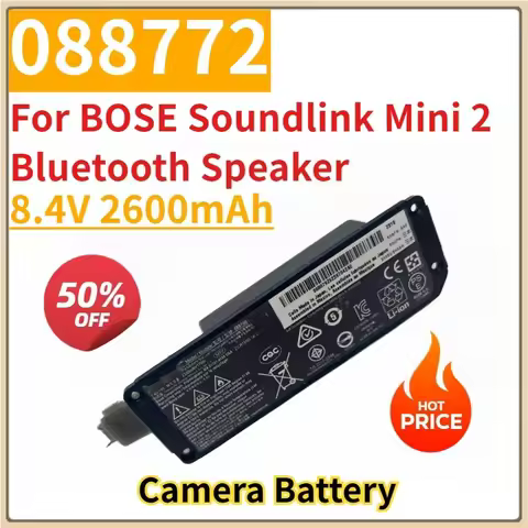 New Replacement Bluetooth Speaker Battery 8.4V 2600mAh 088772 for BOSE Soundlink Mini 2 Bluetooth Sp