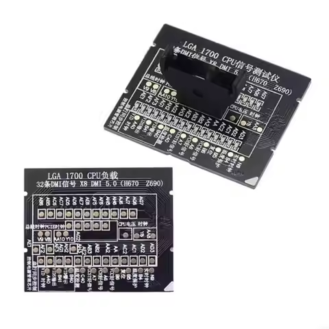 LGA 1700 CPU Socket Tester Load Fake Load DMI 5.0 H670 Z690 With LED