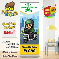 Custom Banner MMT Banner Online Ojek, Or Ojek Craftsman bb
