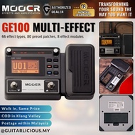 Mooer GE100 Multi-Effects Guitar Pedal (GE-100 / GE 100) with wah efek gitar pedal beginner
