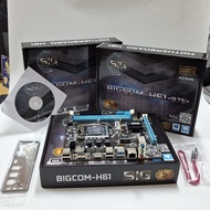 BIGCOM H-61 LGA1155 NVME MOTHERBOARD 3 YEAR WARRANTY