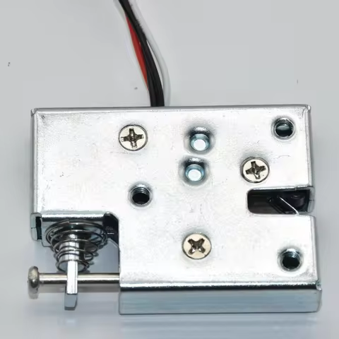 12V DC Small Electric Lock Mini Electric Solenoid Lock for Smart Parcel Locker Vending Machine Cabin