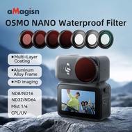 AMagisn DJI OSMO NANO Waterproof Filter UV Lens CPL Polarizer ND ND Lens NANO Protective Lens Camera