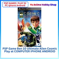 【PSP GAMES Main DI PC Iphone Android phone 】PSP Game BEN 10 Ultimate Alien Cosmic Phone game pc game