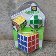 Rubik's Cube Toy 3x3 3 in 1 Package Magic Cube Children's Toy 3x3x3