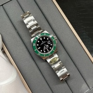 Clean New Style Green Water Ghost Green Circle Black Face 41mm 3235 Movement