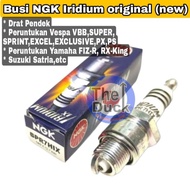 BUSI NGK IRIDIUM DRAT PENDEK FIZ-R RX KING