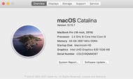 Macbook pro 2019 i9 16’,  64GB Ram