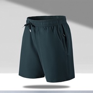 2026 Three-point Men's Summer Quick-Drying Casual Five-point Pants Loose Solid Color Breathable Thin