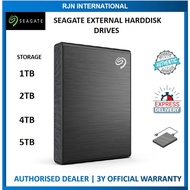 SEAGATE  One Touch External HDD upgraded with Password Protection | Hard Disk | USB 3.0 1TB/2TB/4TB/5TB