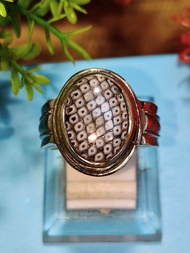 cincin batu akik jipen pamor sisik ular original madura 001