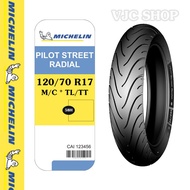 ( Tire ) Michelin 120/70 R17 Pilot Street Radial Motorcycle Tire _ Loyal Tire