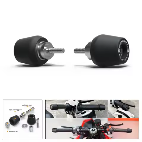 For Honda CB650R CBR650R 2019-2024 2025 CB650F CBR650F 2014-2019 Motorcycle Handle Bar End Weight Gr