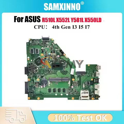 X550LD Laptop Motherboard For ASUS VivoBook X550LC X550L X550LD R510L X550LB X550LN Y581L X552L Main