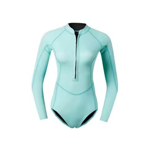 Woman Diver Diving Suit 2mm Neoprene Diving Equipment Pink Long Sleeve Bikini Swimsuit Surfing Swimw