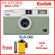 KODAK HALF FILM CAMERA EKTAR H35 SINGLE FREE AAA BATTERY / KODAK HALF FILM CAMERA EKTAR H35  FREE AA