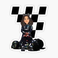 Girls Formula 1 Stickers v2