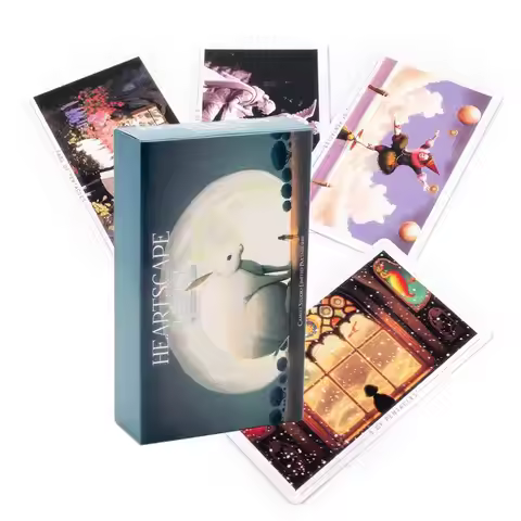 Tarot Card Heartscape Tarot Full English Oracle Card Fate Divination Tarot Family Party Entertainmen