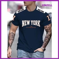 Bigsize Men's T-SHIRT (S-6XL) NEW YORK MEN'S T-SHIRT S-XXXXXL 6XL Men's Racing T-SHIRT Mix Color Com