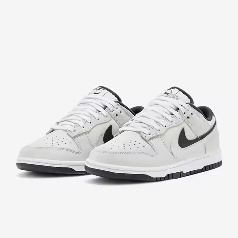 Nike Authentic Dunk Low Women's Low-Top Casual Double Hook Design Sneakers HV1800-101