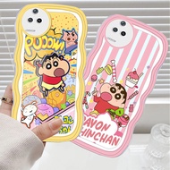 CA6 Crayon Shin-chan Casing for Xiaomi poco F4 GT F6 F5 5G TPU Phone Case