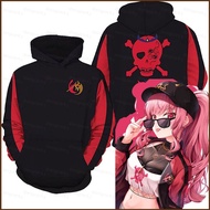 Hololive Mori Calliope Cosplay Hoodie - Plus Size
