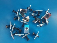 Nẹp lưới (lá mía)giá 200k/100 bộ.Gồm 100 nẹp và 100 bulong M6