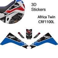 For Honda CRF1100 Africa Twin Adventure Tank Pad Windshield Handguard Decal Kit - Protection Sticker