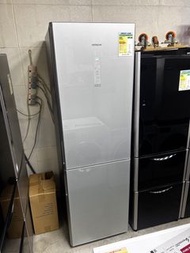 新淨二手Hitachi 日立 雙門下置冰凍室雪櫃 R-BX380PH9