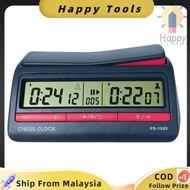 HTools Chess Clock Chinese Chess / Go / Chess Games Timer Clock Game Timer Chess Digital Timer Board