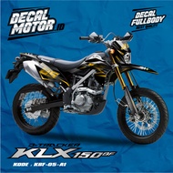 KLX BF Simple Full Body Decal Sticker KLX 150 BF - KBF05