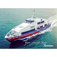 2 way Horizon fast ferry ticket to Habourbay