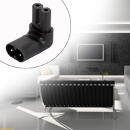 weroyal IEC 320 IEC320 iec C7 to C8 90 Degree Left Right Angled AC Power Adapter for PC