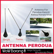 Perodua Kancil Kelisa Kenari Viva Car Antenna Rod Replacement Part  Single or Twin Antenna Rod  FM/A