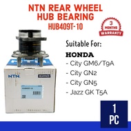 【100% ORIGINAL】NTN LAHER HAB RODA BELAKANG (HUB409T-10)-H ONDA CITY T9A/GM6/CITY GN2/GN5/JAZZ T5A WH