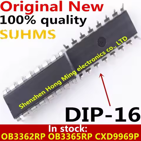(5piece)100% New OB3362RP OB3365RP CXD9969P DIP-16