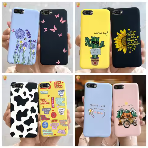 For OPPO A1K Realme C2 Case Cute Flowers Soft Silicone Coque For Oppo A1k CPH1923 Realme C 2 C2 RMX1