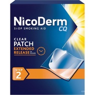 NicoDerm CQ es 14mg, Stop  Aid, Step 2, 21 Count | Reduces  Withdrawal Symptoms, 24-Hour  Craving Re
