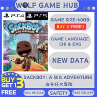Sackboy: A Big Adventure ( PS4 & PS5 ) Game Digital Download Permainan Digital Muat Turun Permainan