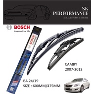 Bosch Advantage Quality Wiper TOYOTA CAMRY ACV40 2007-2012 1Pair (2Pcs) size : 24"/19" - Compatible with U-hook Tyre