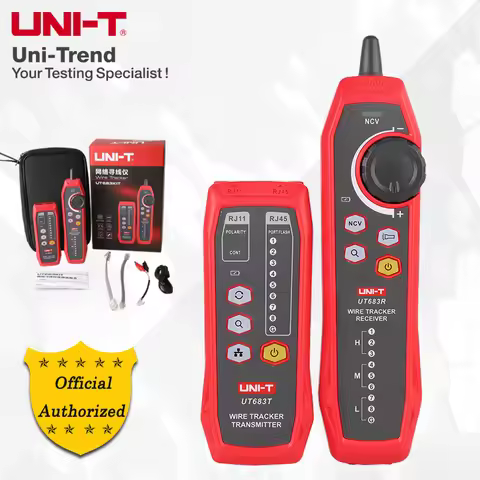 UNI-T UT683KIT/UT682 Smart Network Line Tracer Telephone Line/Network Cable/Power Cable Line Tracing