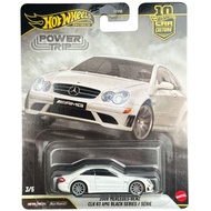 Hot Wheels Premium 2008 Mercedes-Benz CLK 63 AMG Black Series - White (Car Culture : Power Trip)