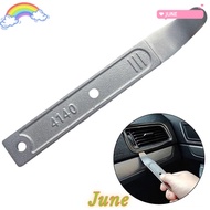 JUNE1 Metal Pry Bar, Automotive Stianless Steel Panel Removal Tool,  Mini Pocket High Strength 4140 