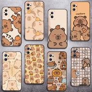 OPPO A5i Pro A5 A5X Compatibility TPU Phone Cases Soft protective cover Cute capybara (CS-5)