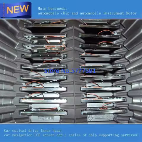 Original new 6.5" LCD display LQ065T9BR54 LQ065T9BR54U For X3 X5 E38 E39 E46 E53 PCM2 headunit car D