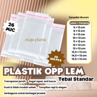READY - STANDARD THICK GLUE OPP PLASTIC 6X13; 8X13; 9X13; 10X13; 11X13; 12X13; 13X13; 13.5X13; 14.5X