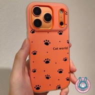 Cute Cat Paw Phone Case For Xiaomi Poco F7 Ultra F6 F5 Pro F4 F3 C85 C75 C71 C65 C61 5G 4G 2 in 1 Ph