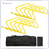 Eigell Detachable Agility Hurdle Children's Agility Hurdle Portable for Soccer Practice