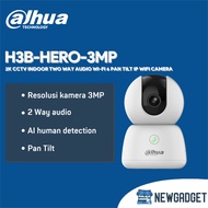 DAHUA H3B HERO 3MP 2K CCTV INDOOR TWO WAY AUDIO WI-FI 6 PAN TILT IP WIFI CAMERA