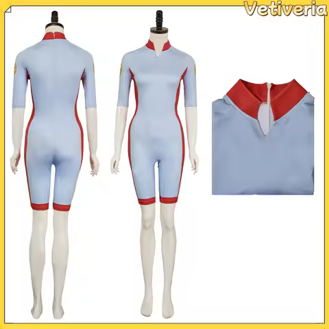 11 Eleven Blue Swimsuit Movie Things Roleplay Jumpsuit Female Halloween Disguise Party Cosplay Costu